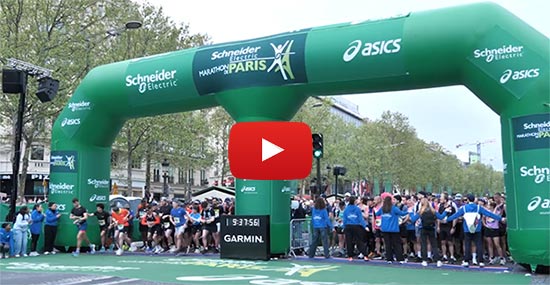 Vidéo : Les temps forts du marathon de Paris 2025 avec Gustave Roussy Vidéo : Les temps forts du marathon de Paris 2025 avec Gustave Roussy